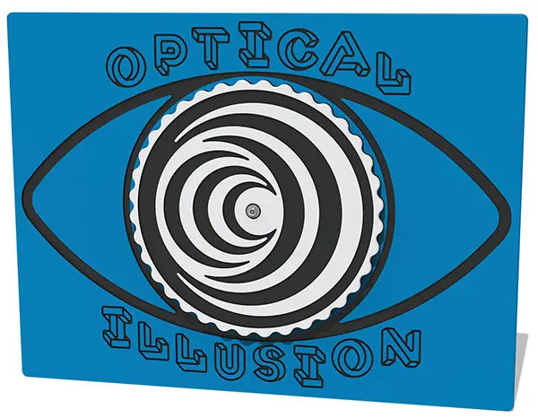 Worm Hole Optical Illusion Play Panel