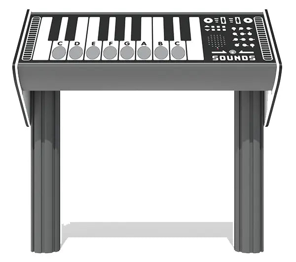 Rock Band PlayTronic Keyboard with Alu Posts