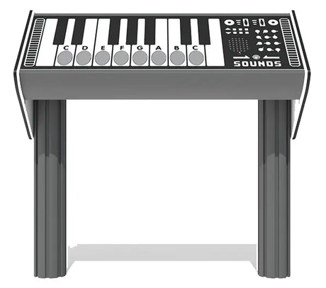 Rock Band PlayTronic Keyboard with Alu Posts