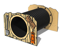 Adventure Ribbed Crawl Through Play Tunnel 1200mm
