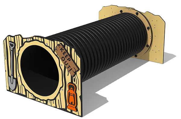 Adventure Ribbed Crawl Through Play Tunnel 1200mm