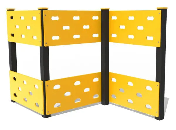 Triple Split Traverse Wall