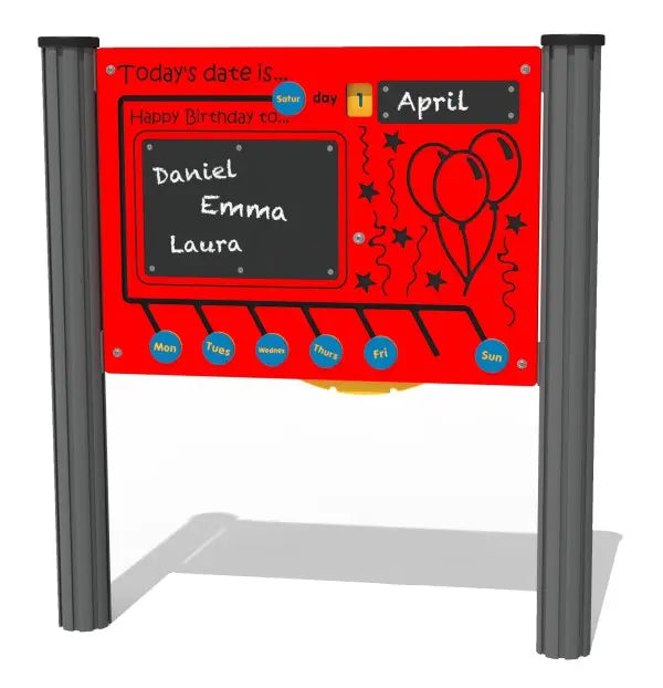 Today's Date Slider Play Panel