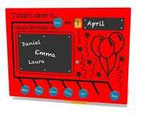 Today's Date Slider Play Panel