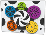Whirling Wheels Play Panel