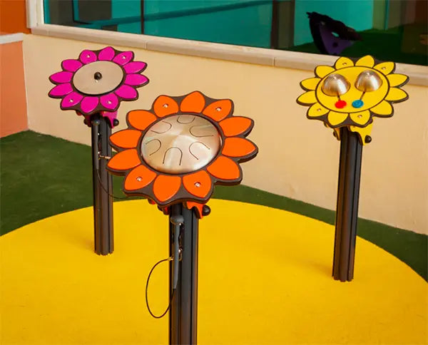 Virtuoso Tongue Drum Flower with Alu Post