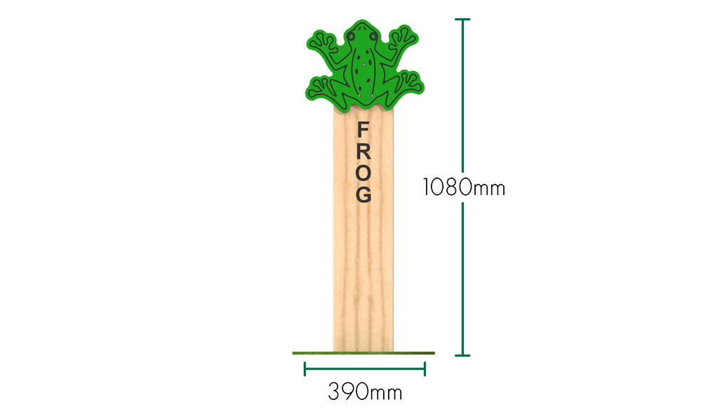 Frog Animal Post