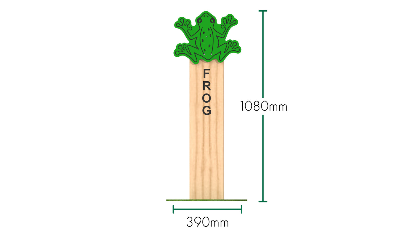 Frog Animal Post