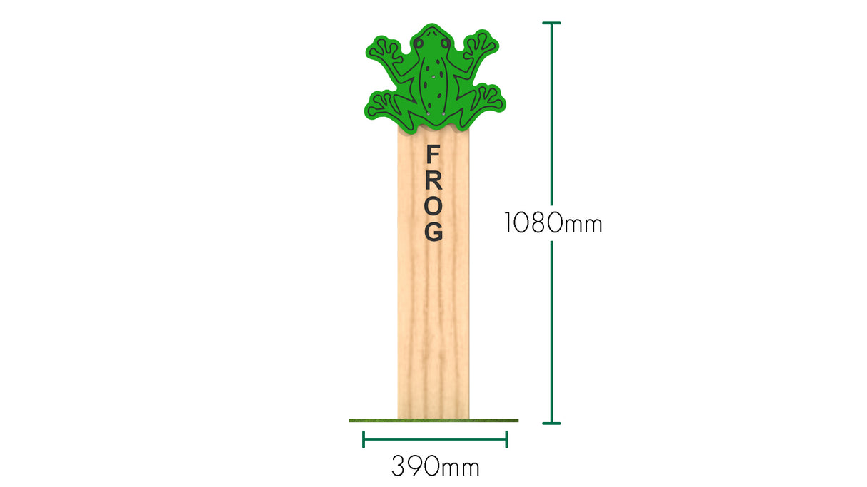 Frog Animal Post