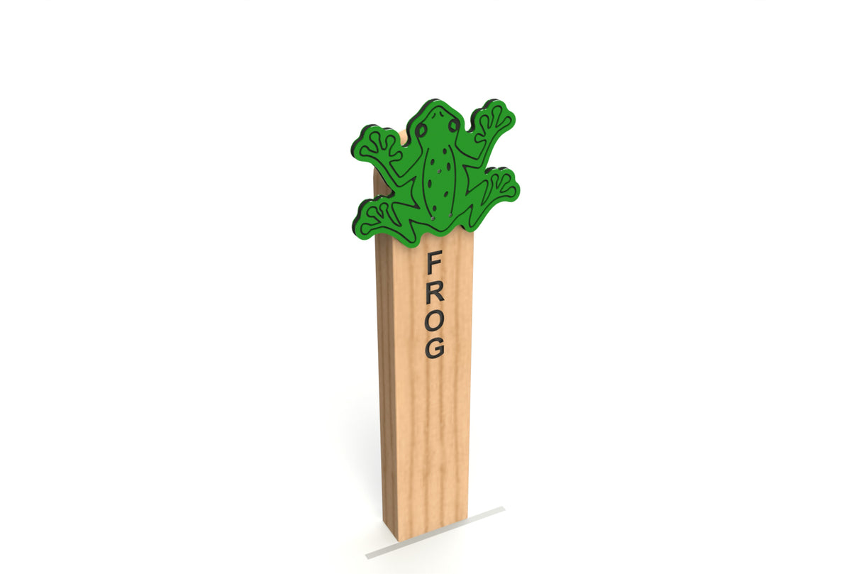 Frog Animal Post