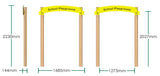 HDPE Archway Sign