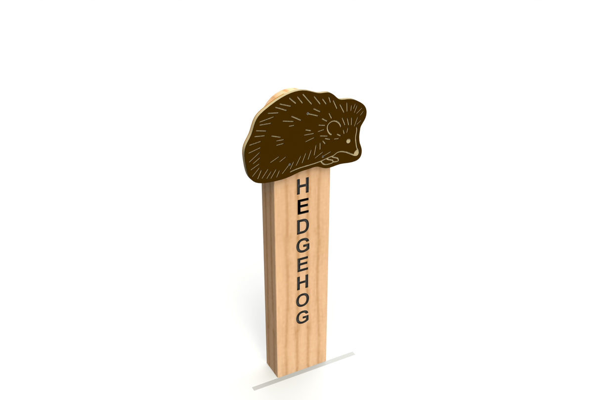 Hedgehog Animal Post