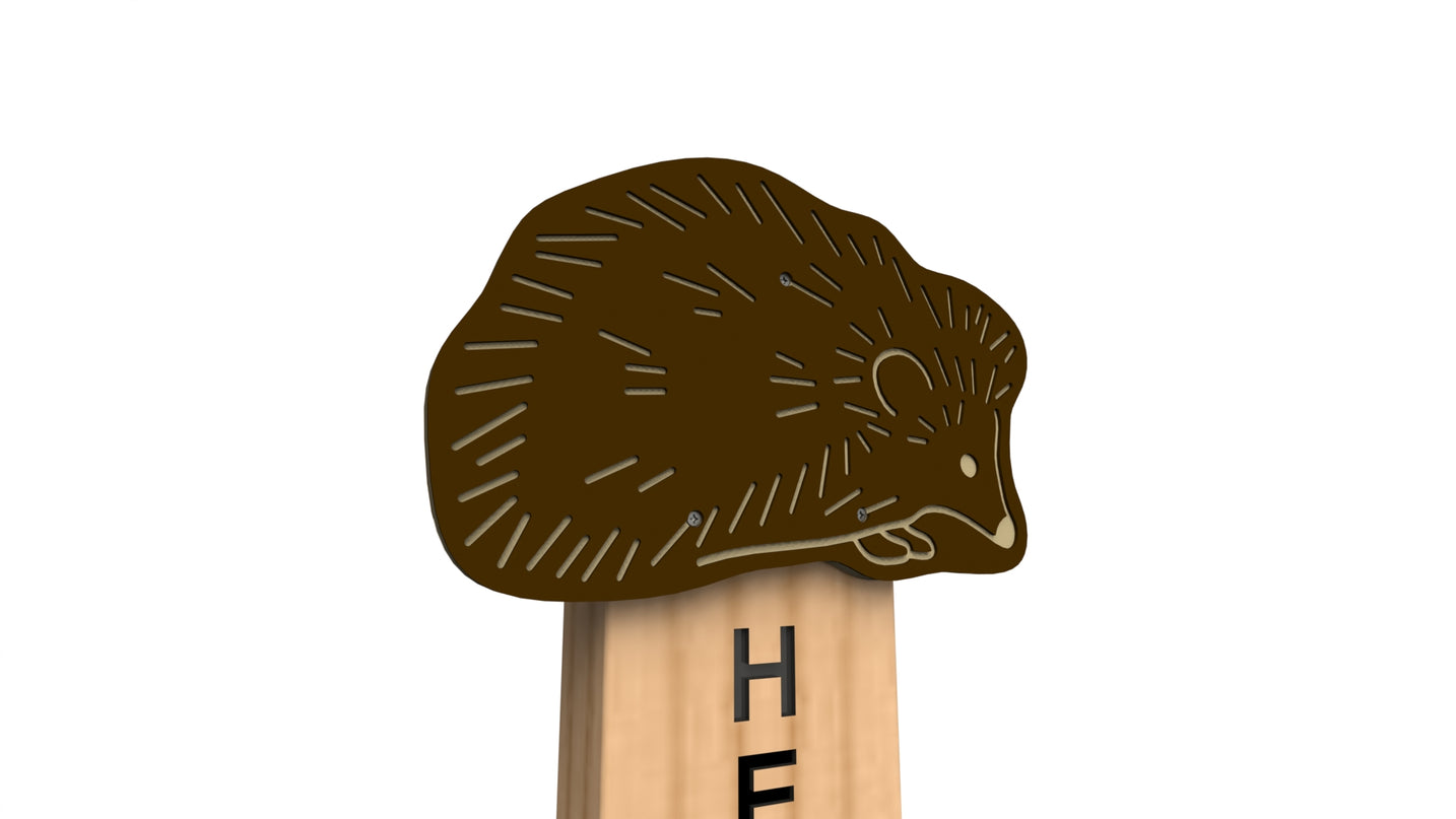 Hedgehog Animal Post