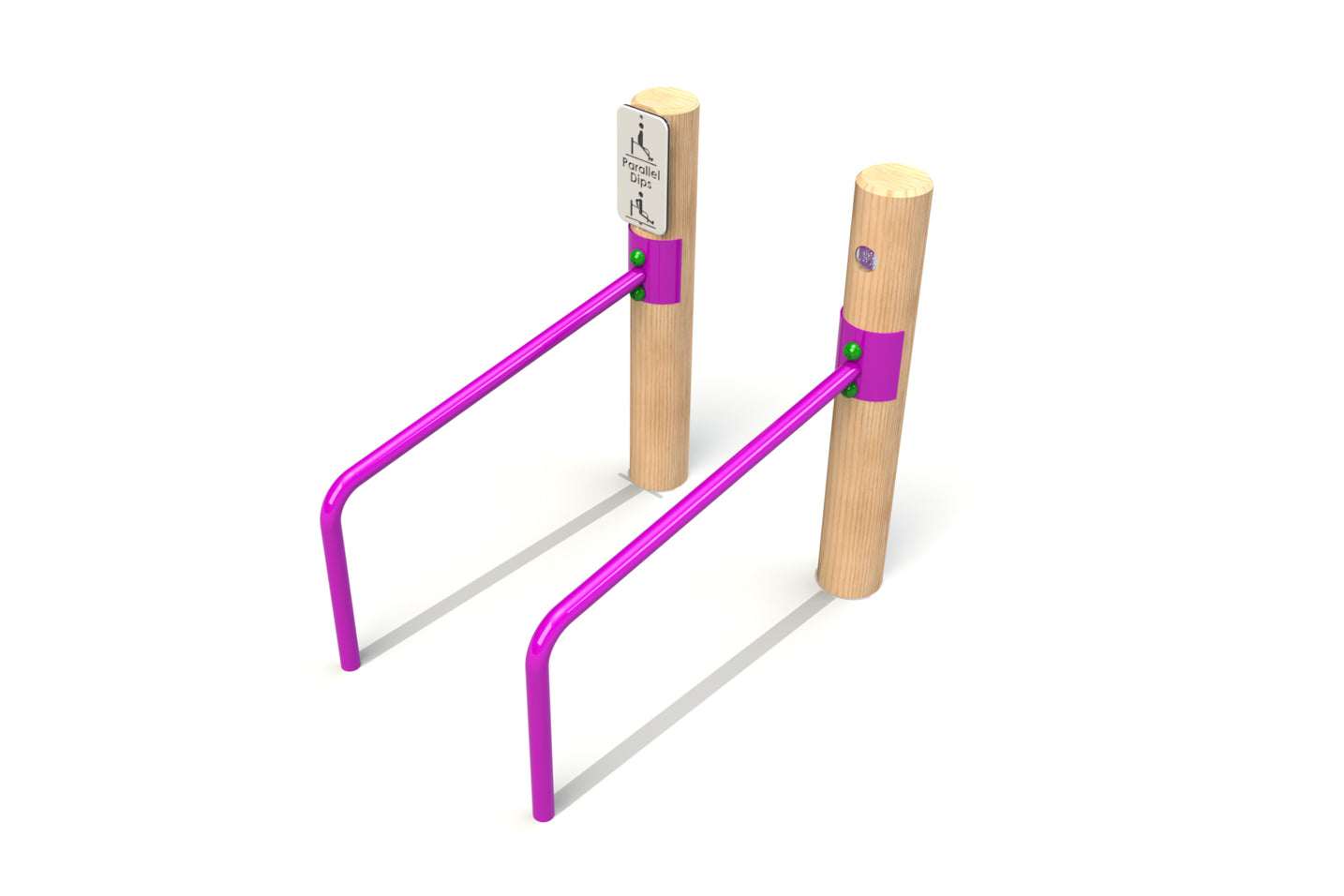 Low Parallette Bars