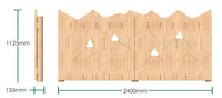 Mountain Scene Themed Fencing