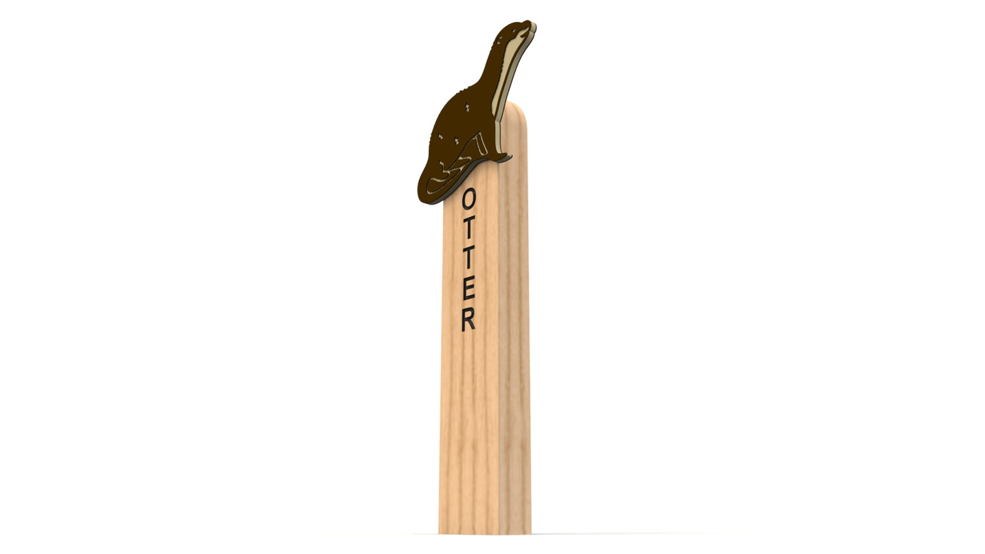 Otter Animal Post