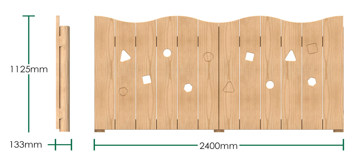 Peek a Boo Themed Fencing