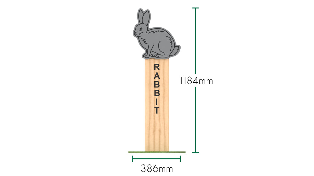 Rabbit Animal Post