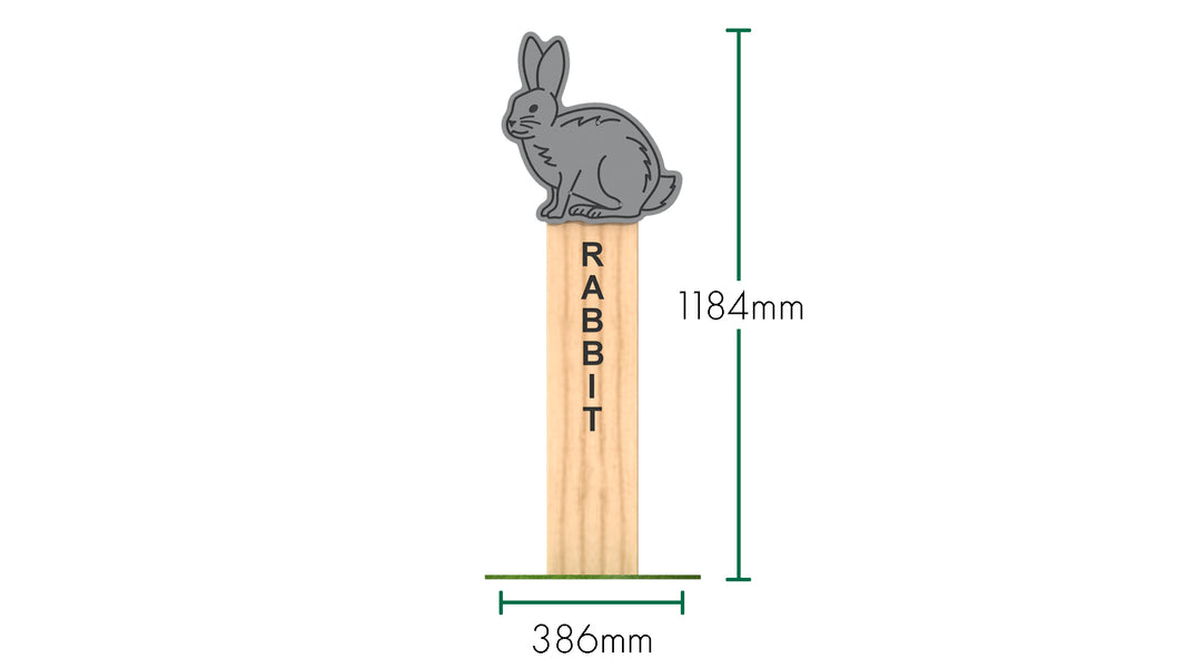Rabbit Animal Post