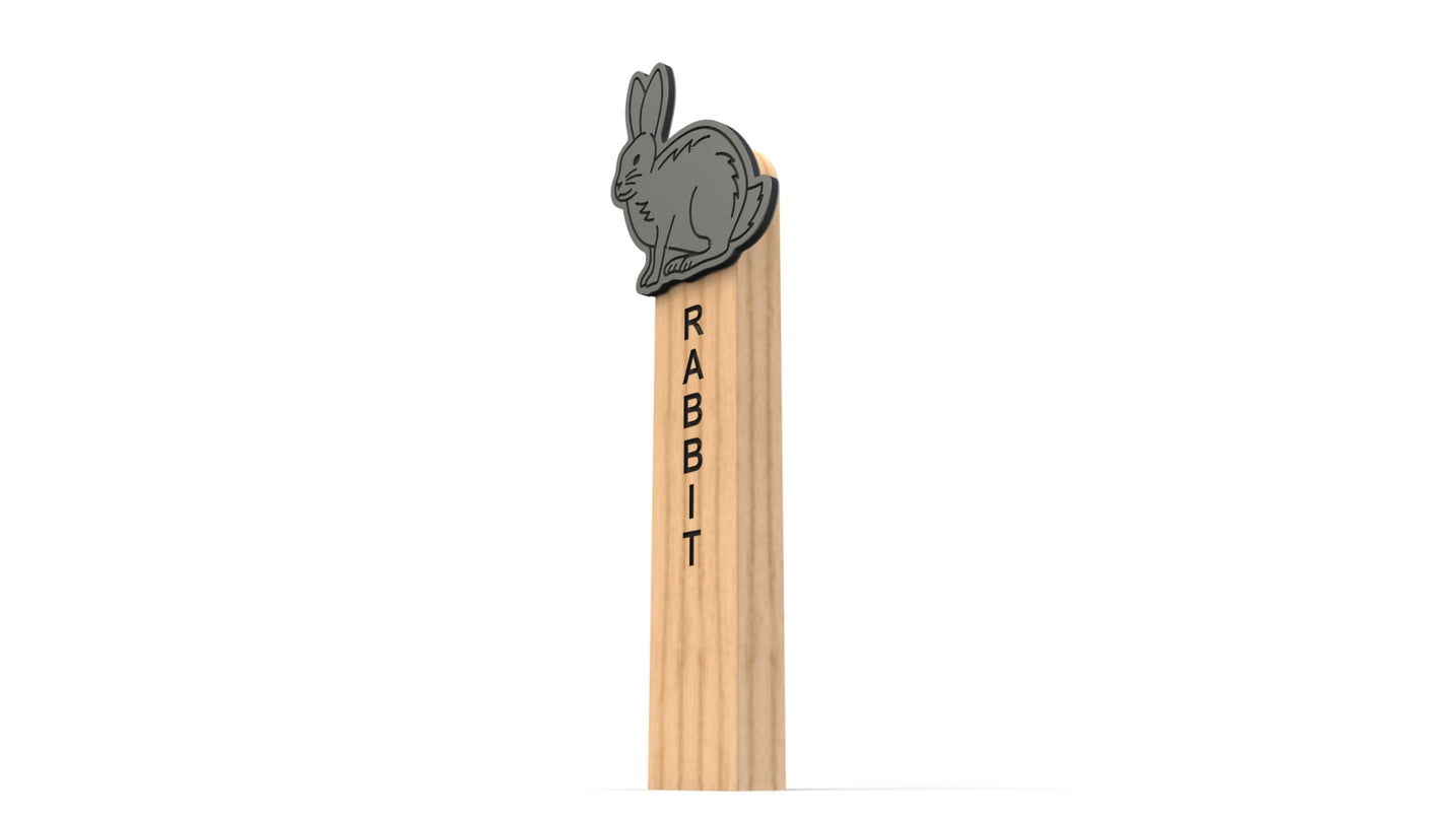 Rabbit Animal Post