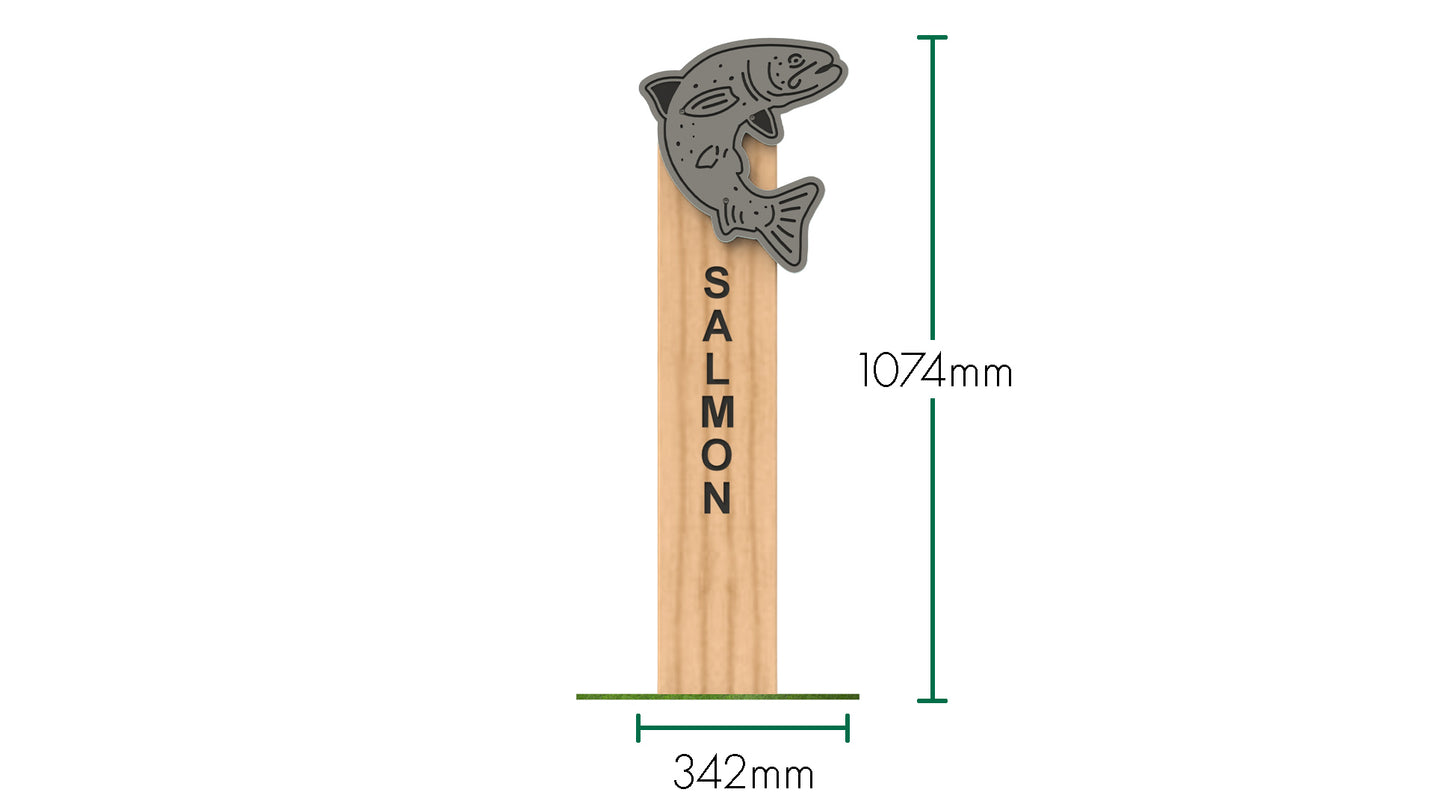 Salmon Animal Post