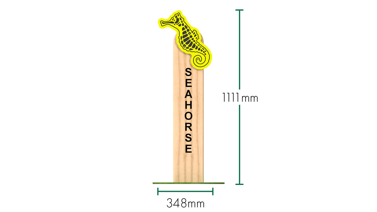 Seahorse Animal Post