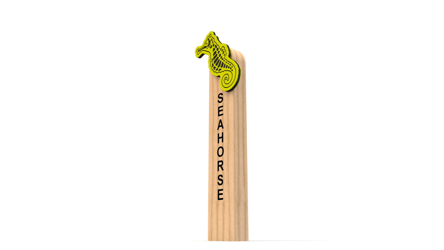 Seahorse Animal Post