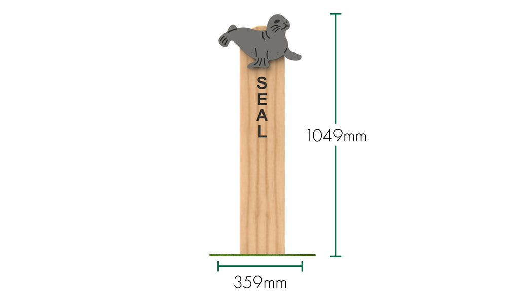 Seal Animal Post