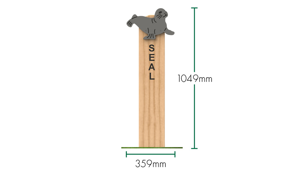 Seal Animal Post