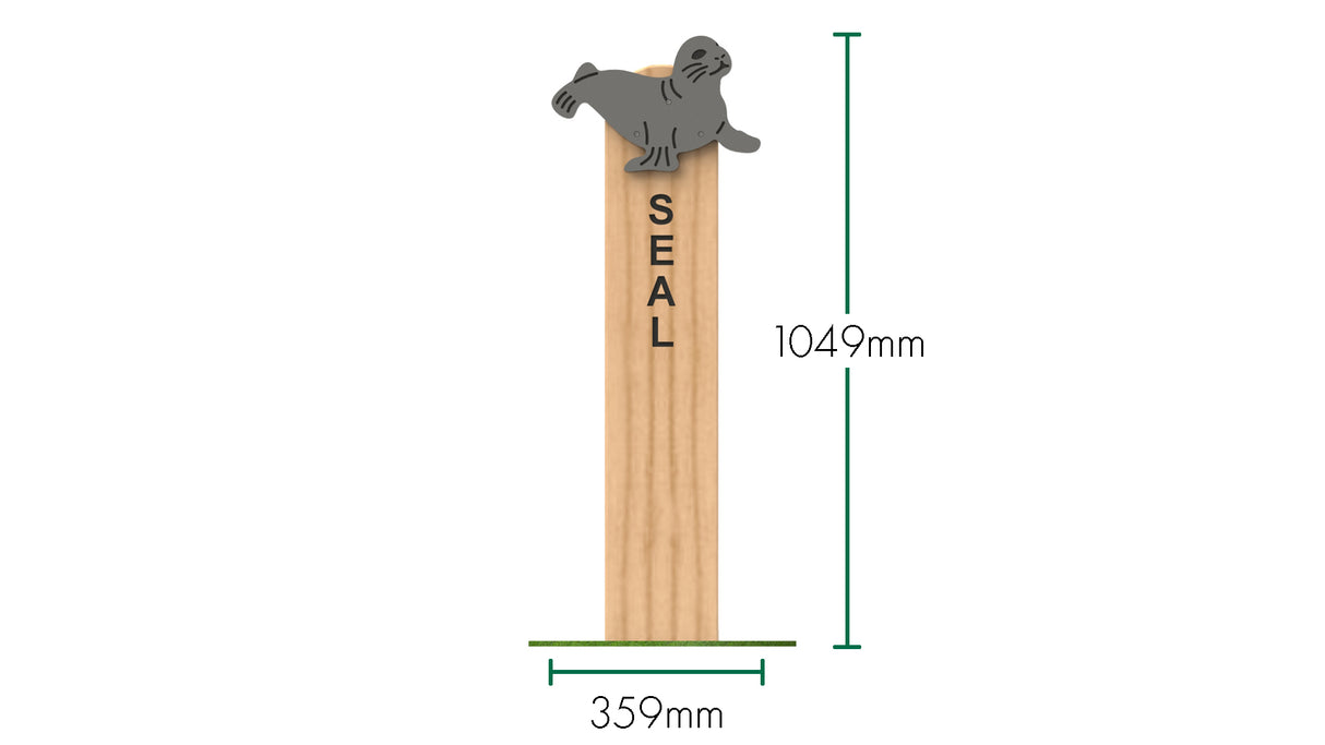 Seal Animal Post