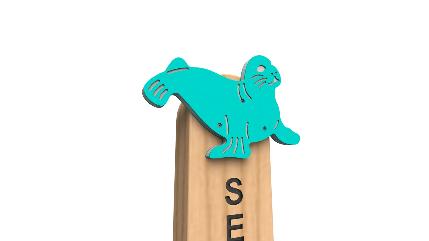 Seal Animal Post