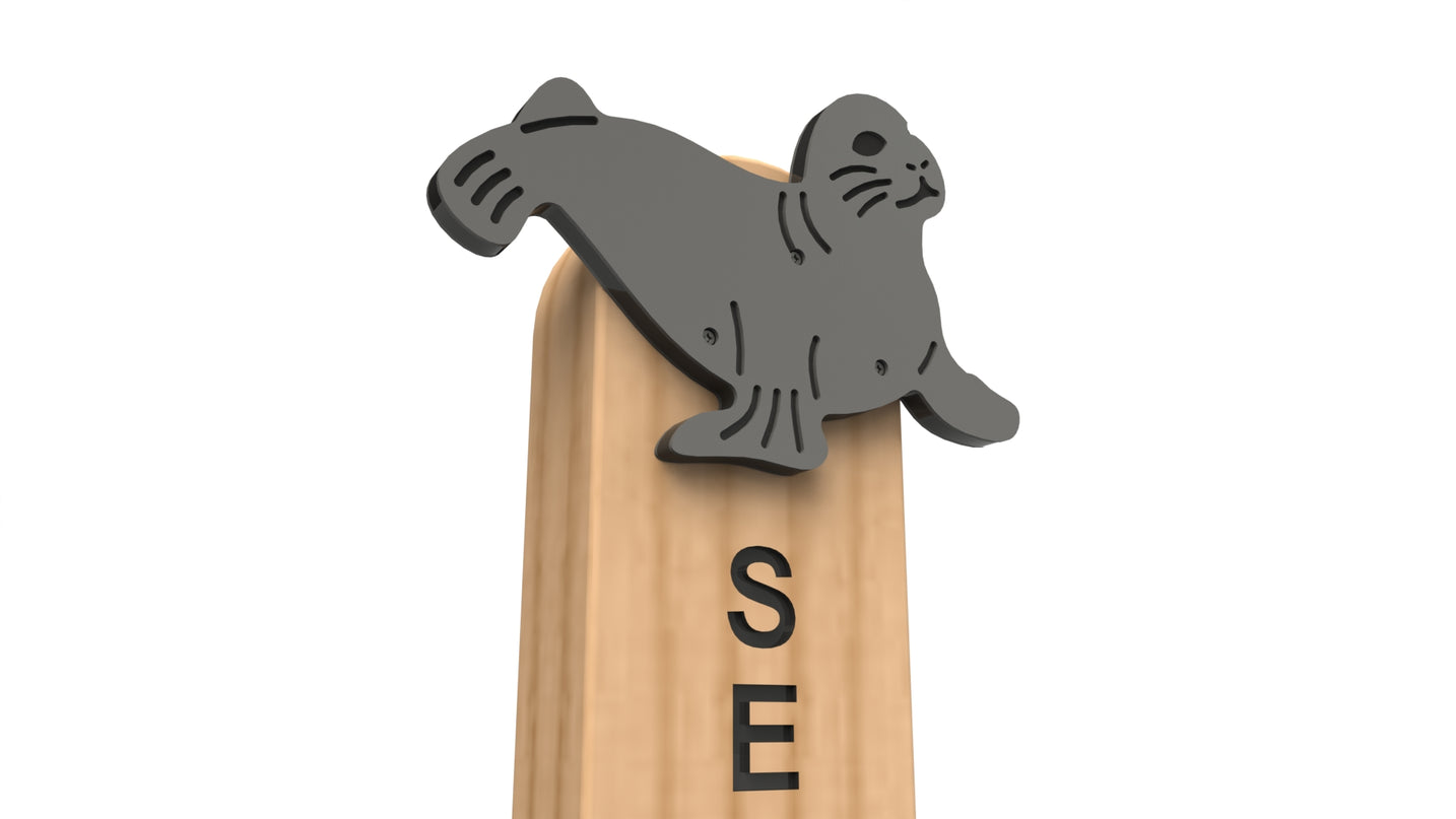 Seal Animal Post