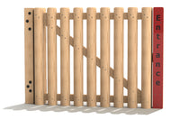Self Closing Palisade Gate