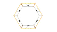 6 Hexagonal Flat Seat 2.4m