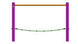 Steel Crawl Net Bridge