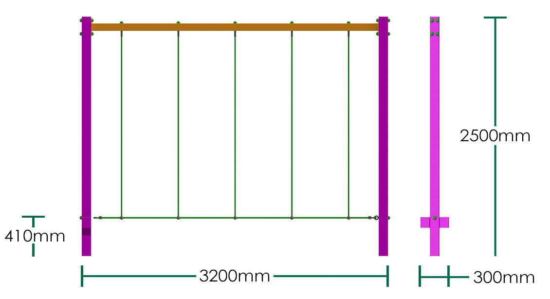 Steel Rope Weave