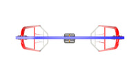 1 Cradle Seat (2.0m)
