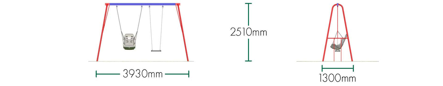 Inclusive Seat & Flat Seat (2.4m)