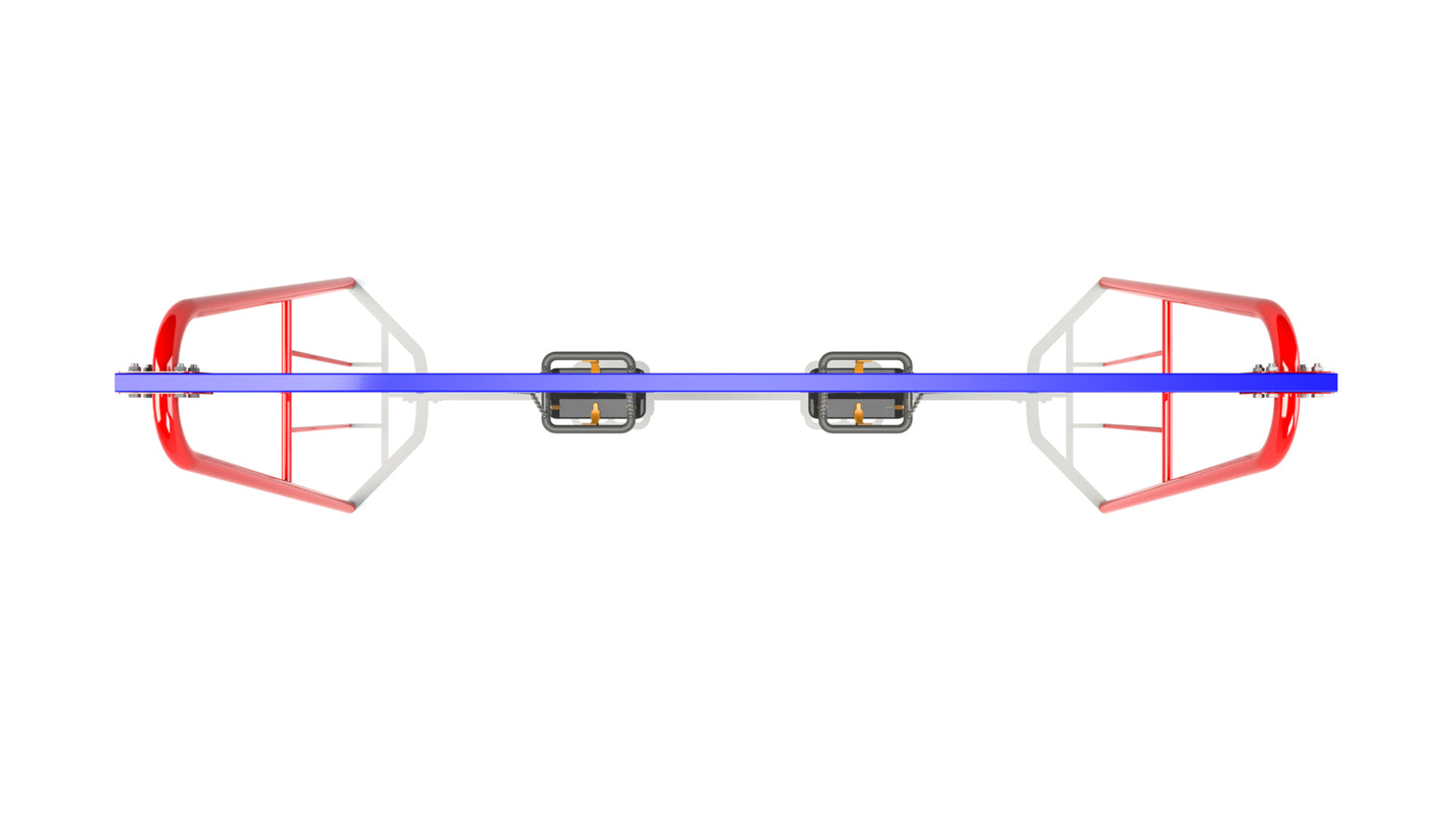 2 Cradle Seats (2.0m)