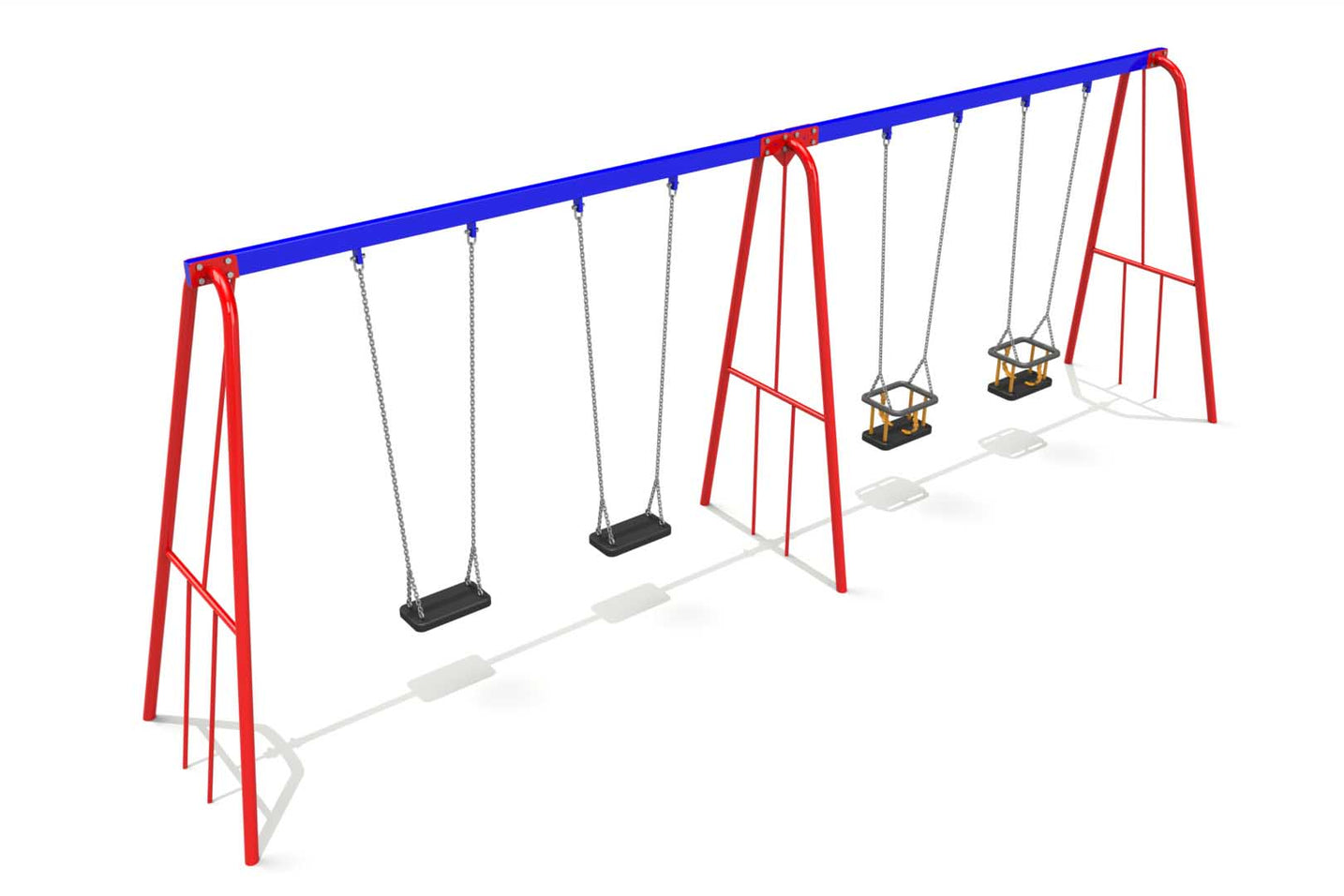 2 Flat & 2 Cradle Seats (2.4m)