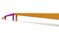 Steel 3 Bar Balance Beam