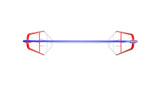 Steel Group Swing Frame Only (2.4m)
