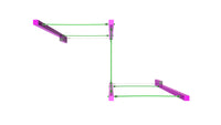 Steel Slalom Rope Walk