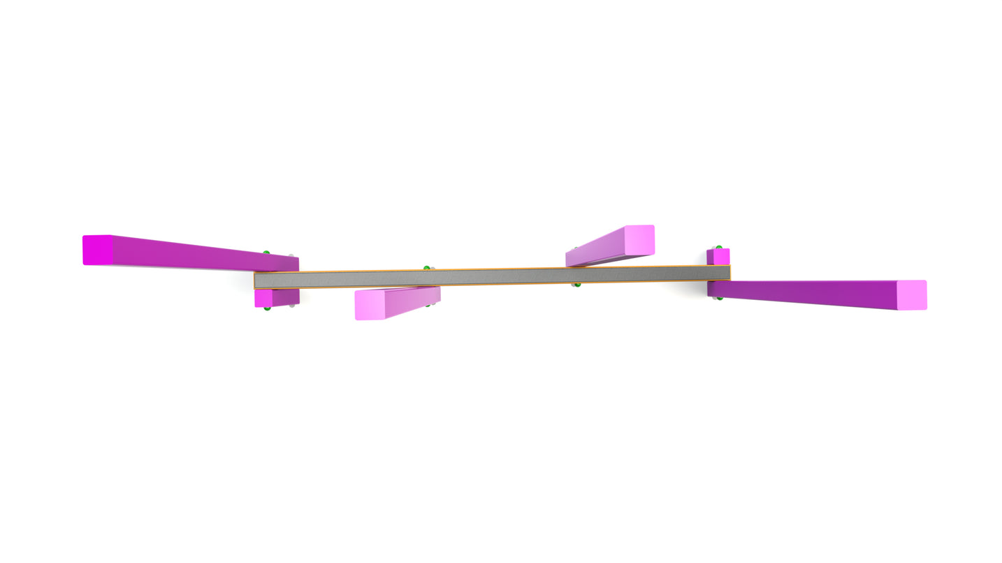 Steel Sloping Balance Weave