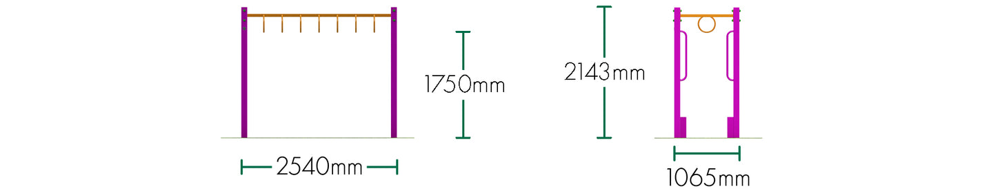 Steel Tarzan Ring Beam