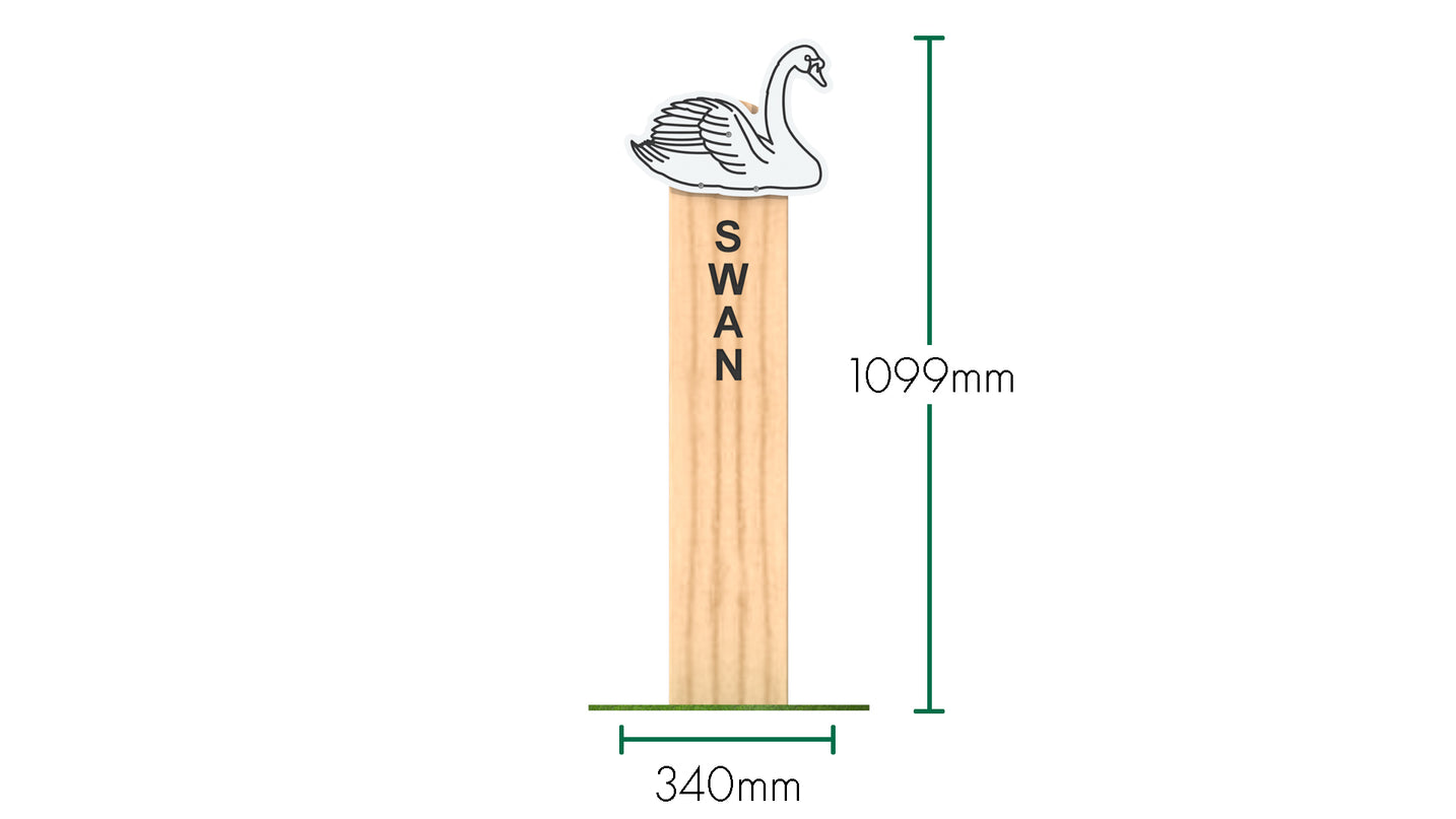 Swan Animal Post