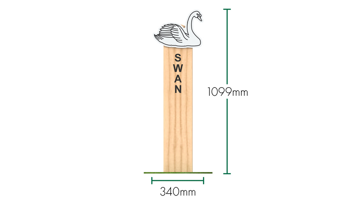 Swan Animal Post