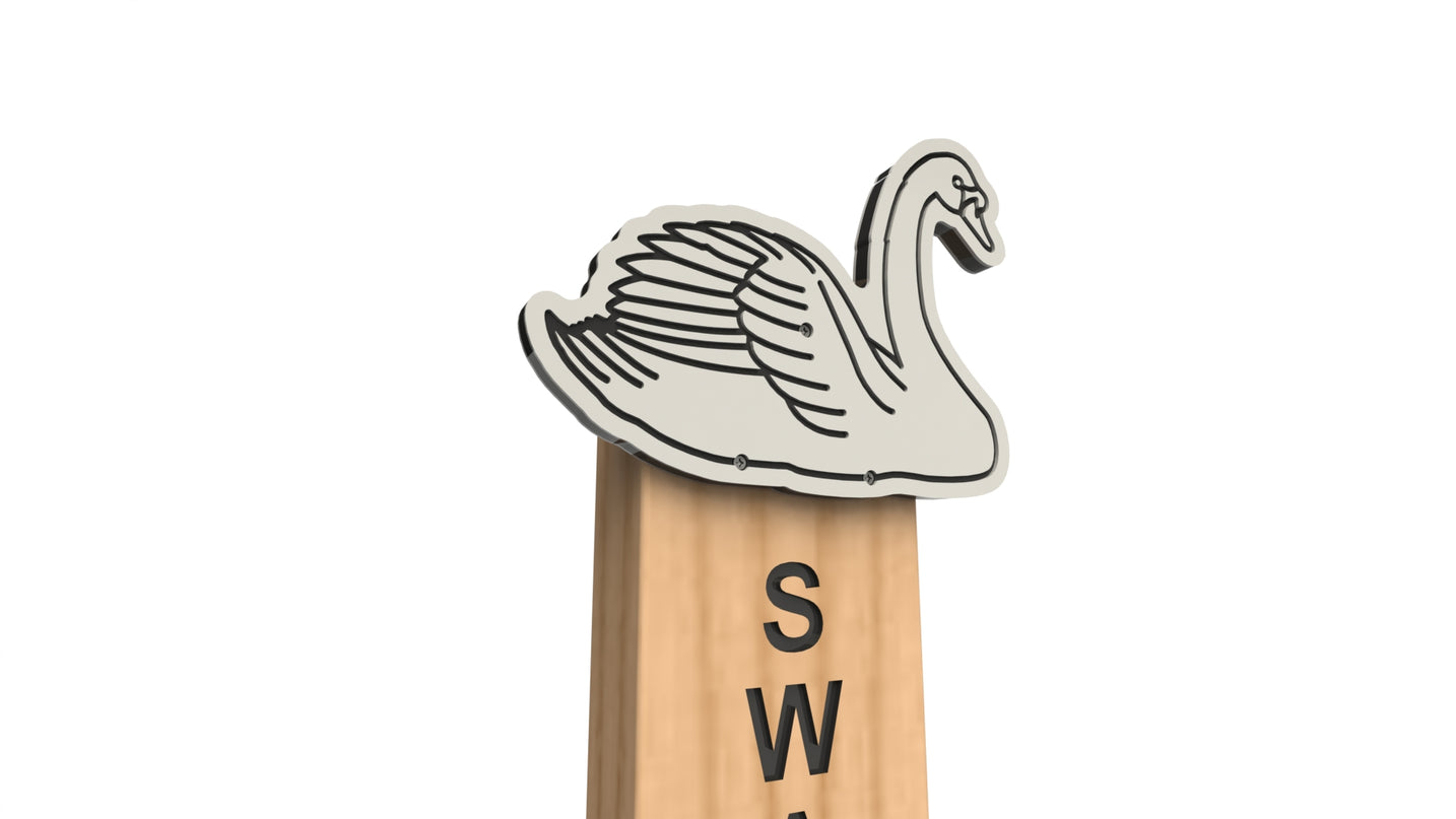 Swan Animal Post