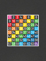 Number Grids 1-64