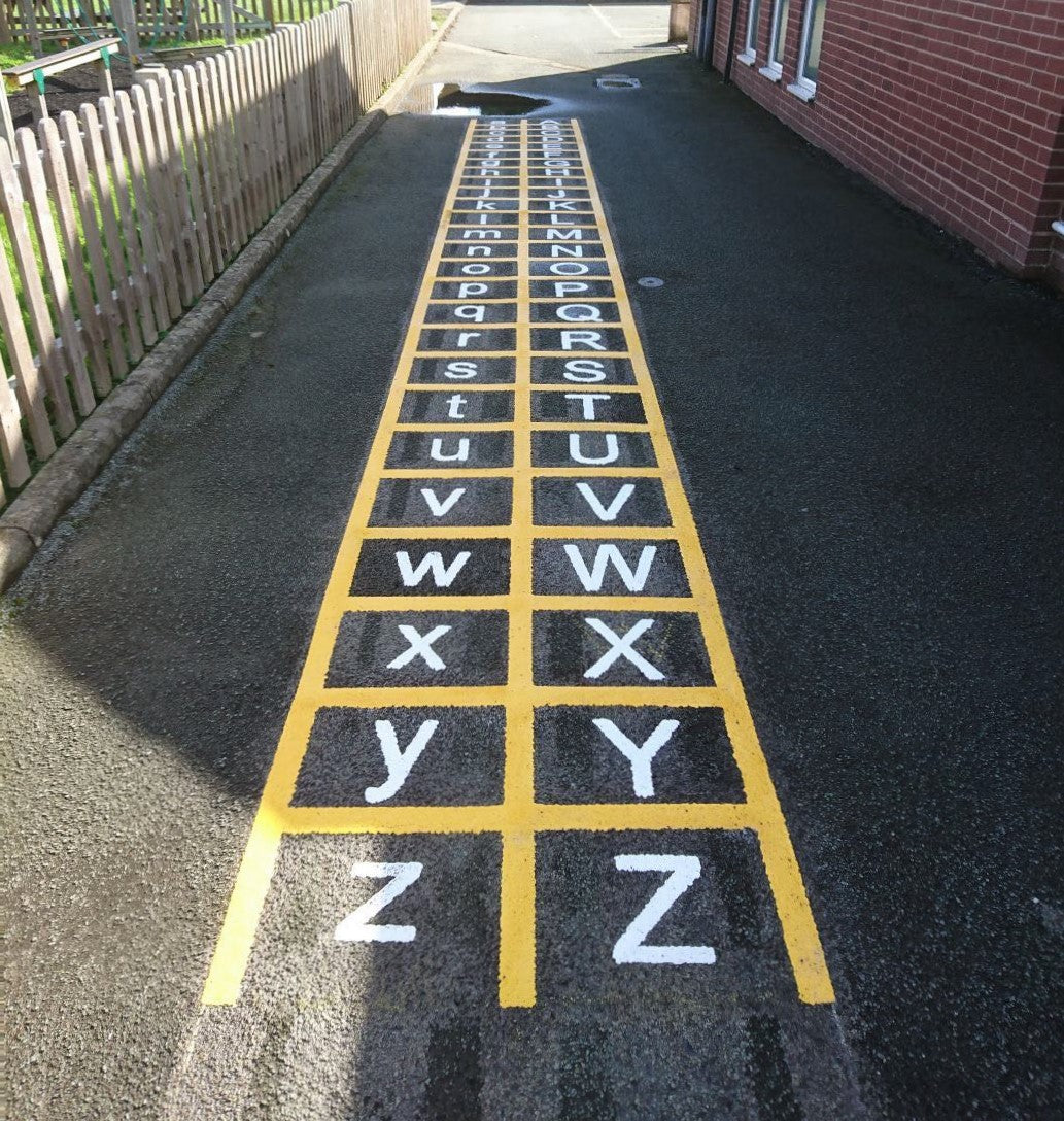 Ladder Lettering Oac Alphabet Ladder – Venture Play UK